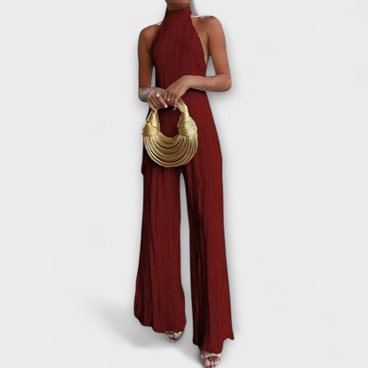 Pilarica – Elegantes, plissiertes, asymmetrisches Set