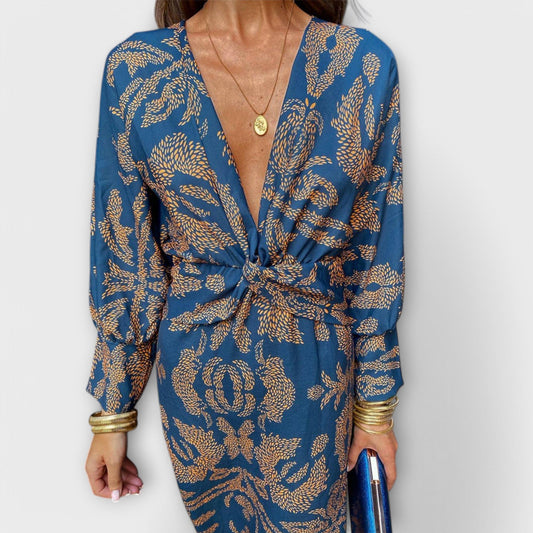 Hilde - Elegantes Kleid mit langen Ärmeln 