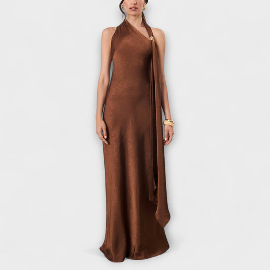 Finja - Schickes Maxikleid aus Satin
