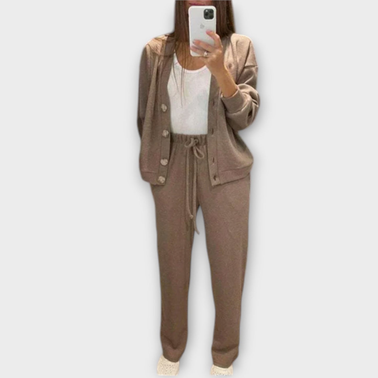 Chantal – Cardigan &amp; Hosen Set