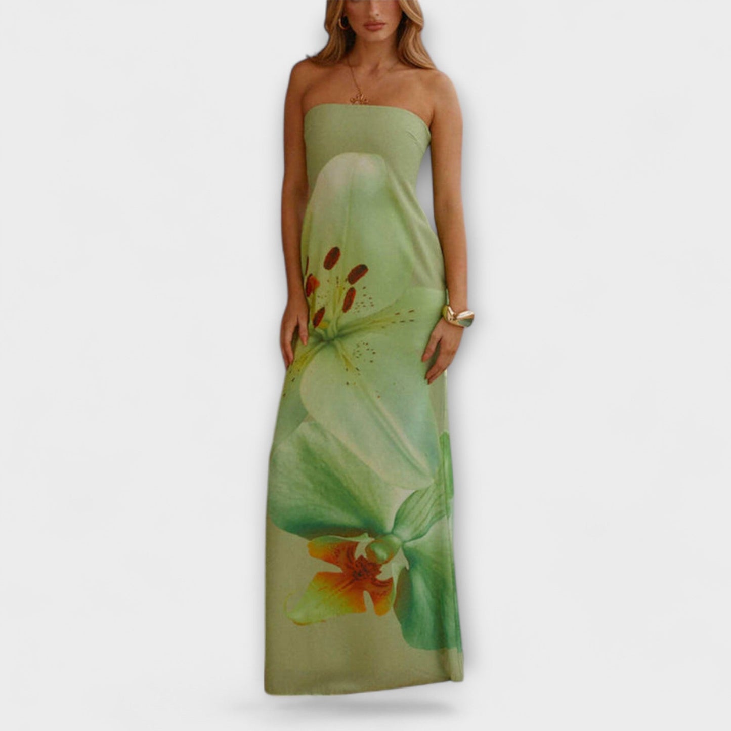 Madeleine - Schickes Off-Shoulder Maxikleid