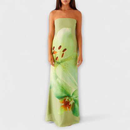 Madeleine - Schickes Off-Shoulder Maxikleid
