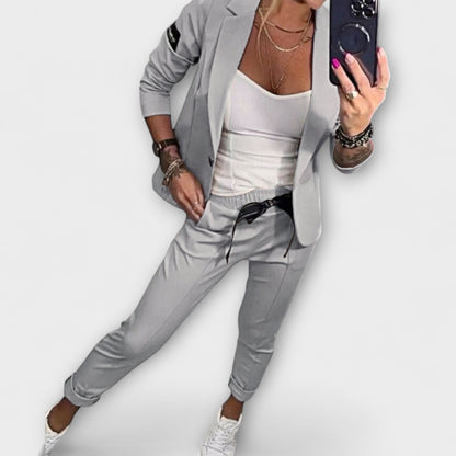 Katharina - Koordiniertes Set aus Top, Jacke und Hose