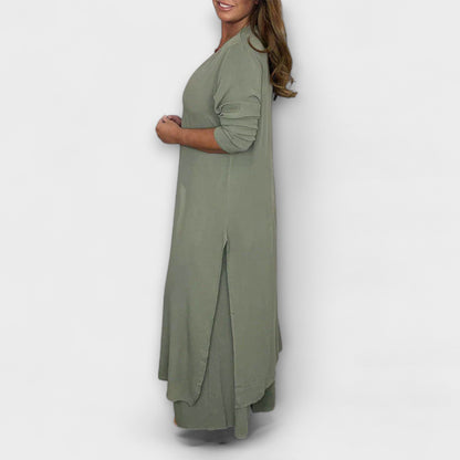 Nahia – Zweiteiliges Damen Co-Ord Set Med Stilvollem Look