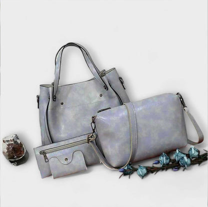 Ilse - 4-teiliges Vintage-Taschen-Set