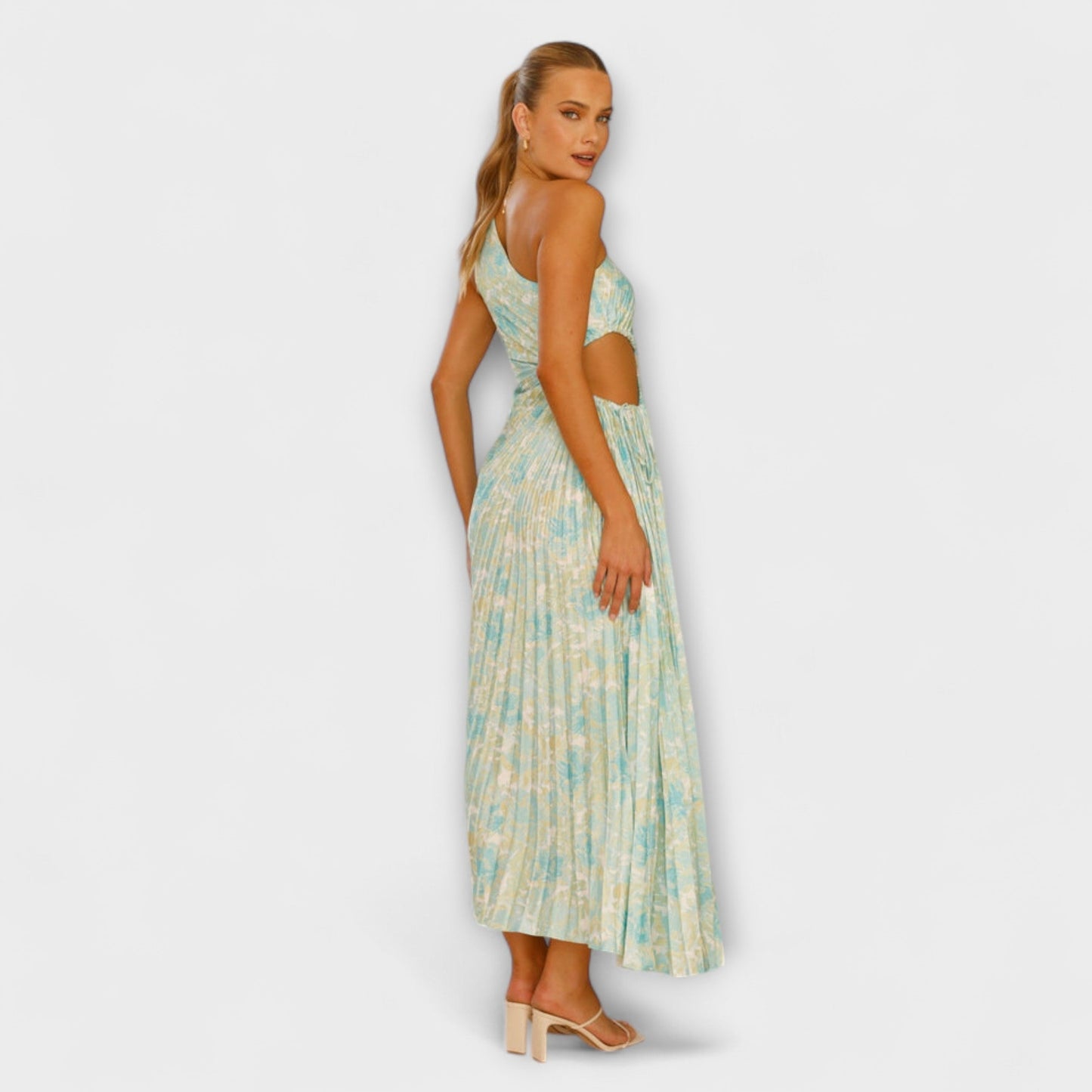 Marisa - Elegantes Cut-Out Maxikleid