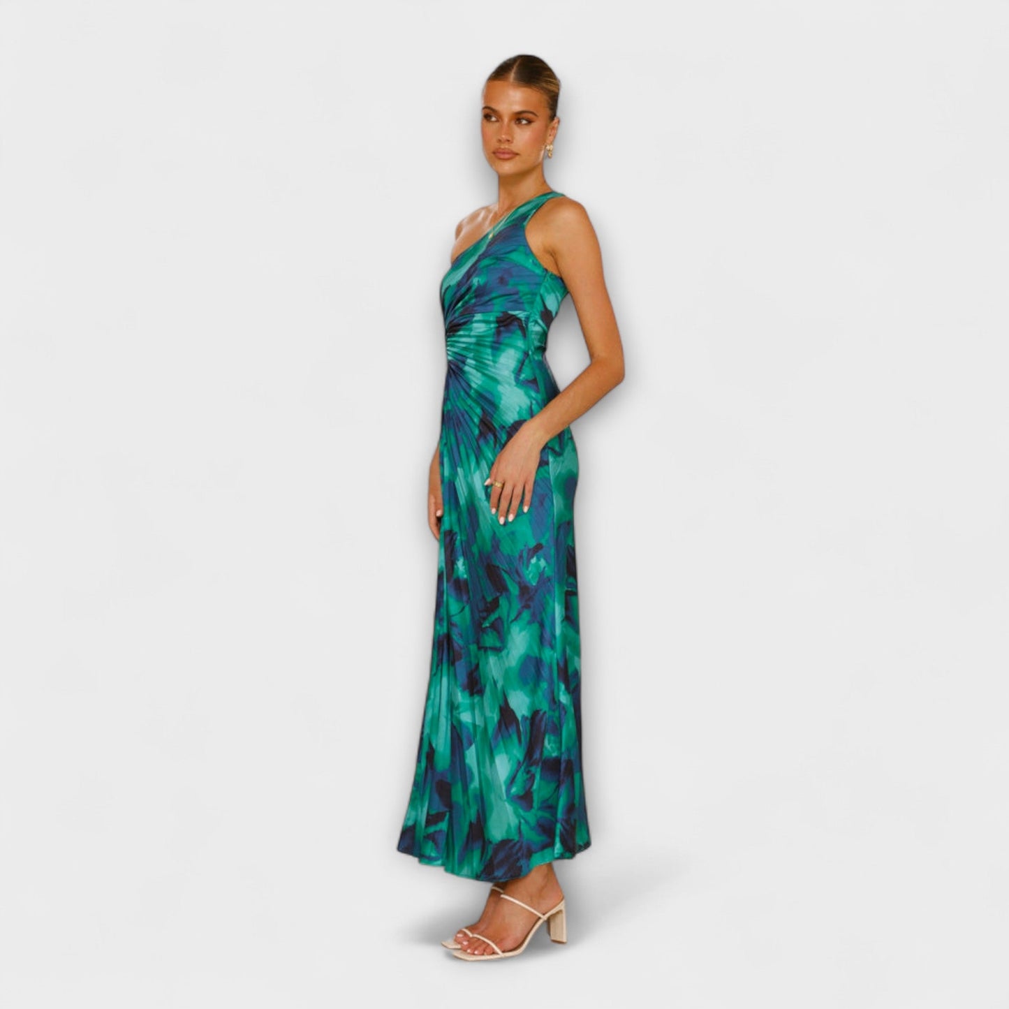 Marisa - Elegantes Cut-Out Maxikleid