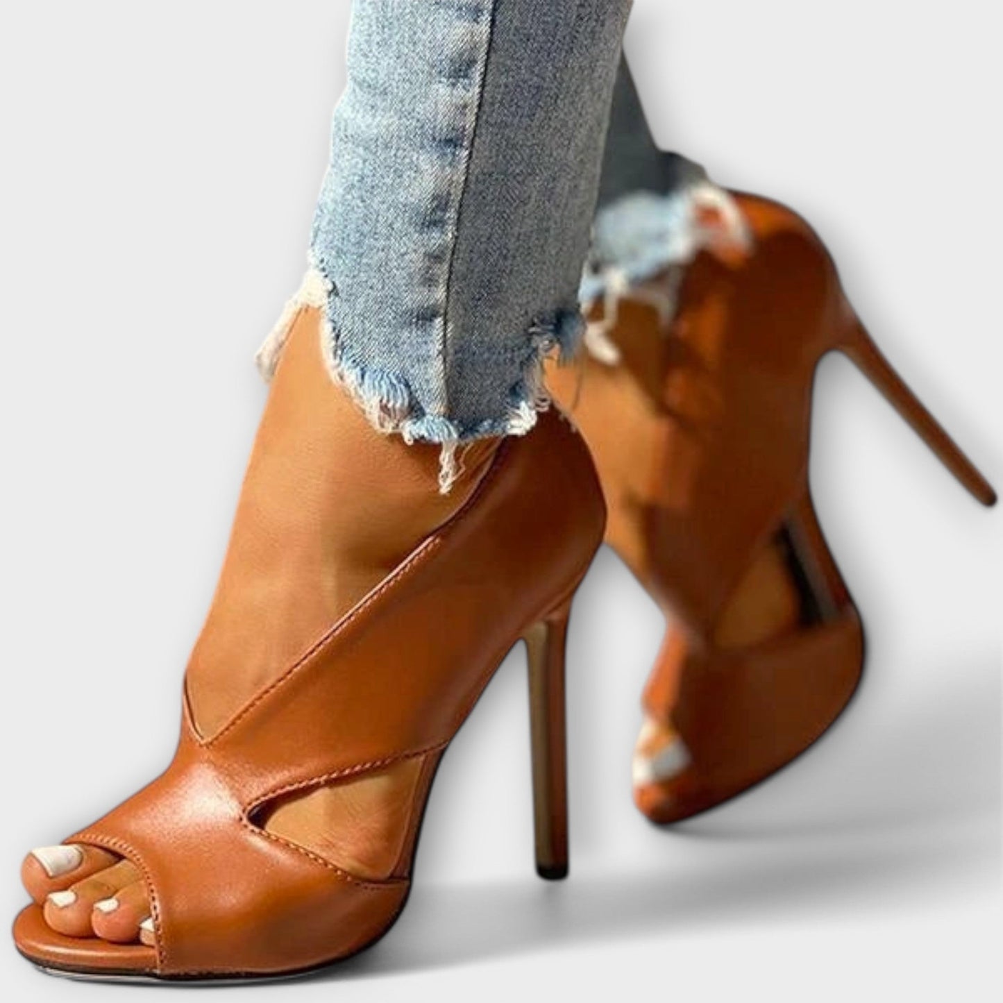 Annelore - Trendige Orthopädische Sandalen mit Eleganten Absatz