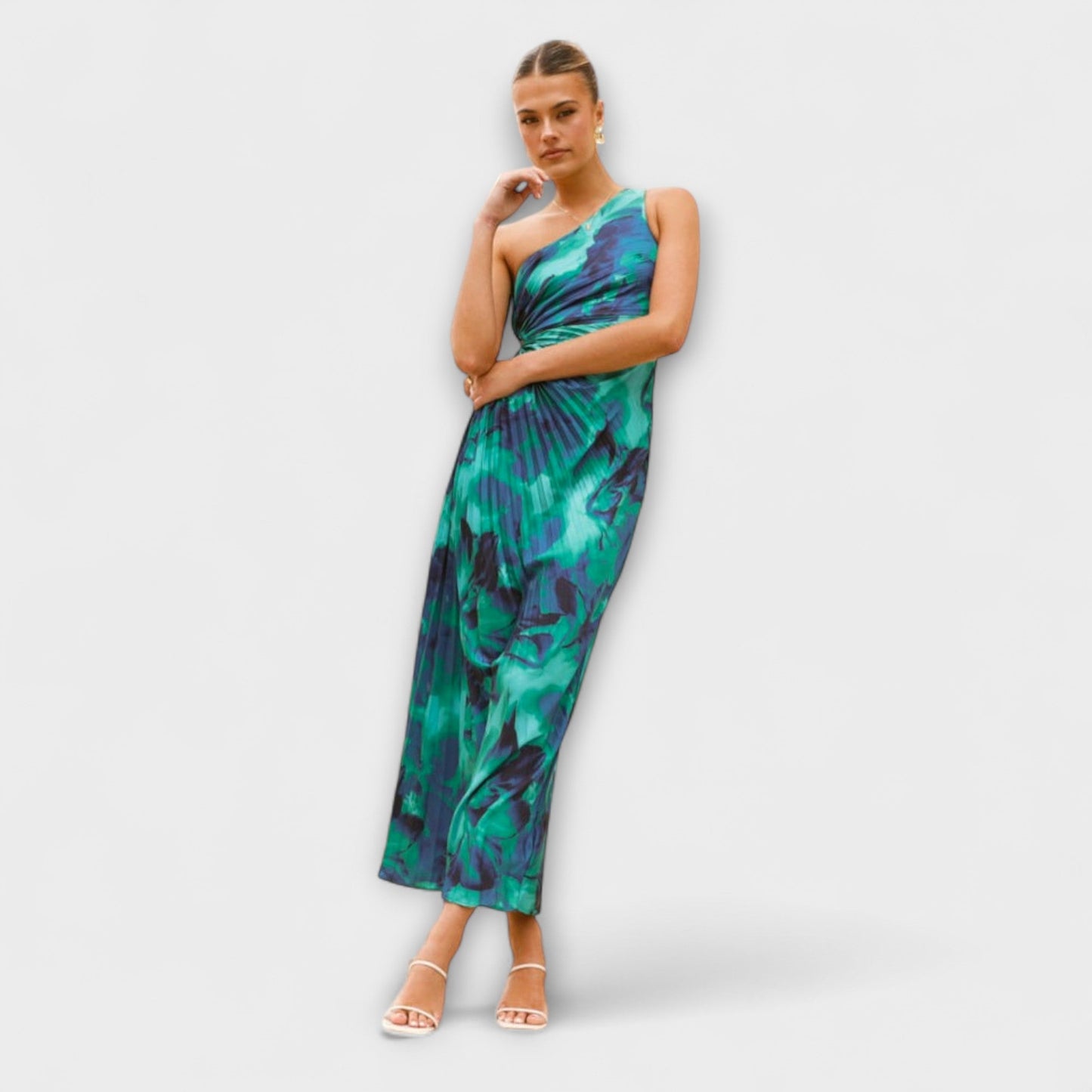 Marisa - Elegantes Cut-Out Maxikleid