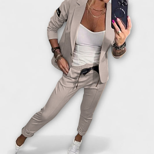 Katharina - Koordiniertes Set aus Top, Jacke und Hose