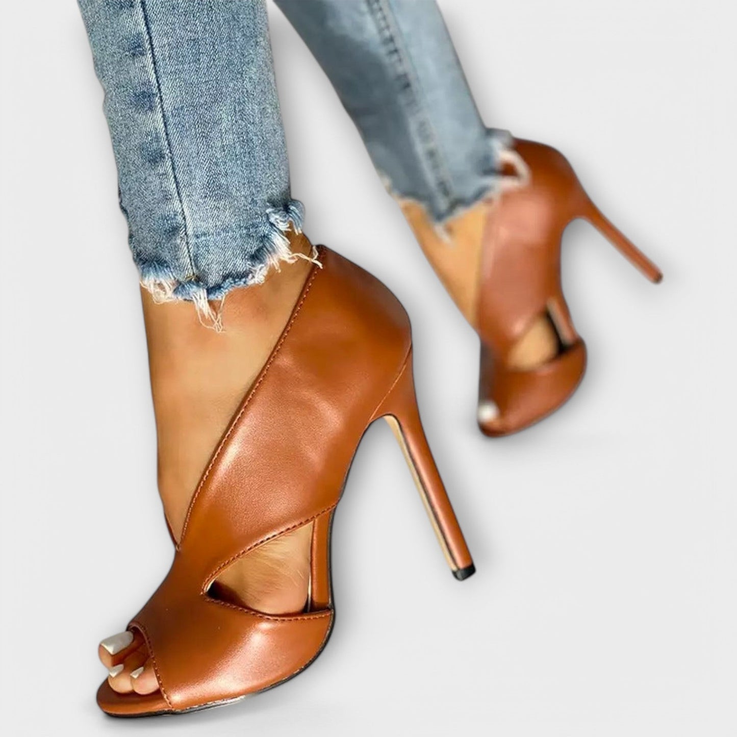 Annelore - Trendige Orthopädische Sandalen mit Eleganten Absatz