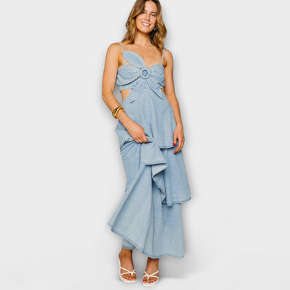 Elke - Außergewöhnliches Maxikleid