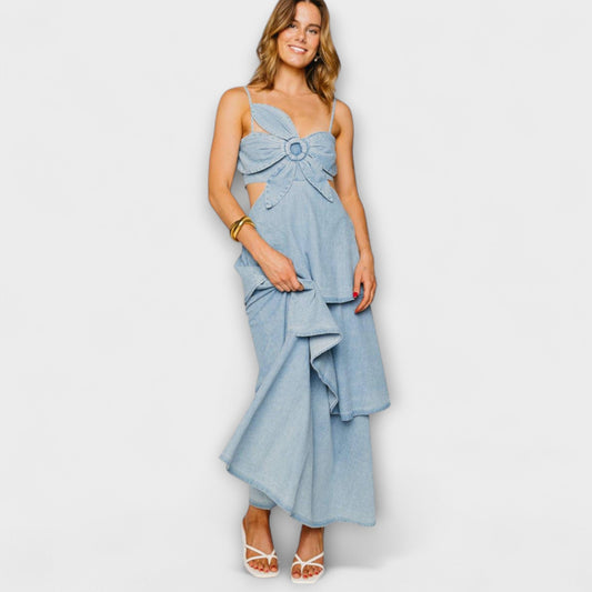Elke - Außergewöhnliches Maxikleid
