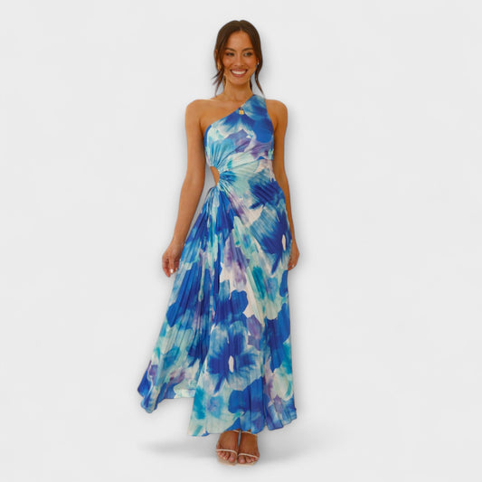 Marisa - Elegantes Cut-Out Maxikleid