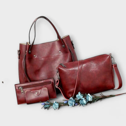 Ilse - 4-teiliges Vintage-Taschen-Set
