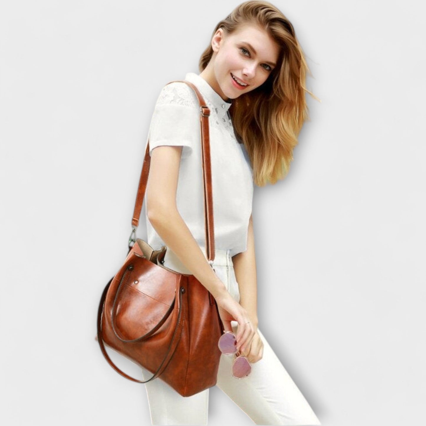 Ilse - 4-teiliges Vintage-Taschen-Set