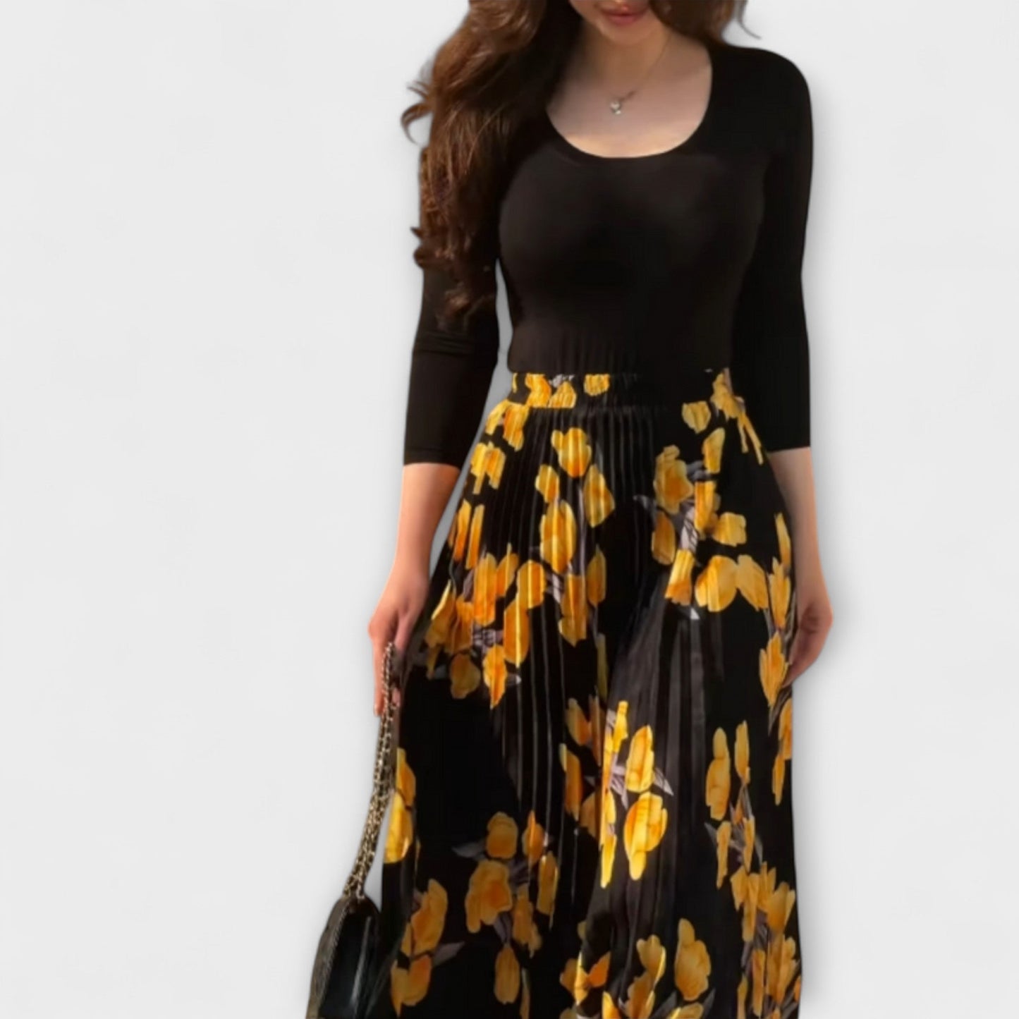 Violette – Faltenrock und Top Ensemble