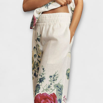 Loyce – Zweiteiliges Set mit Blumenmuster für den Sommer