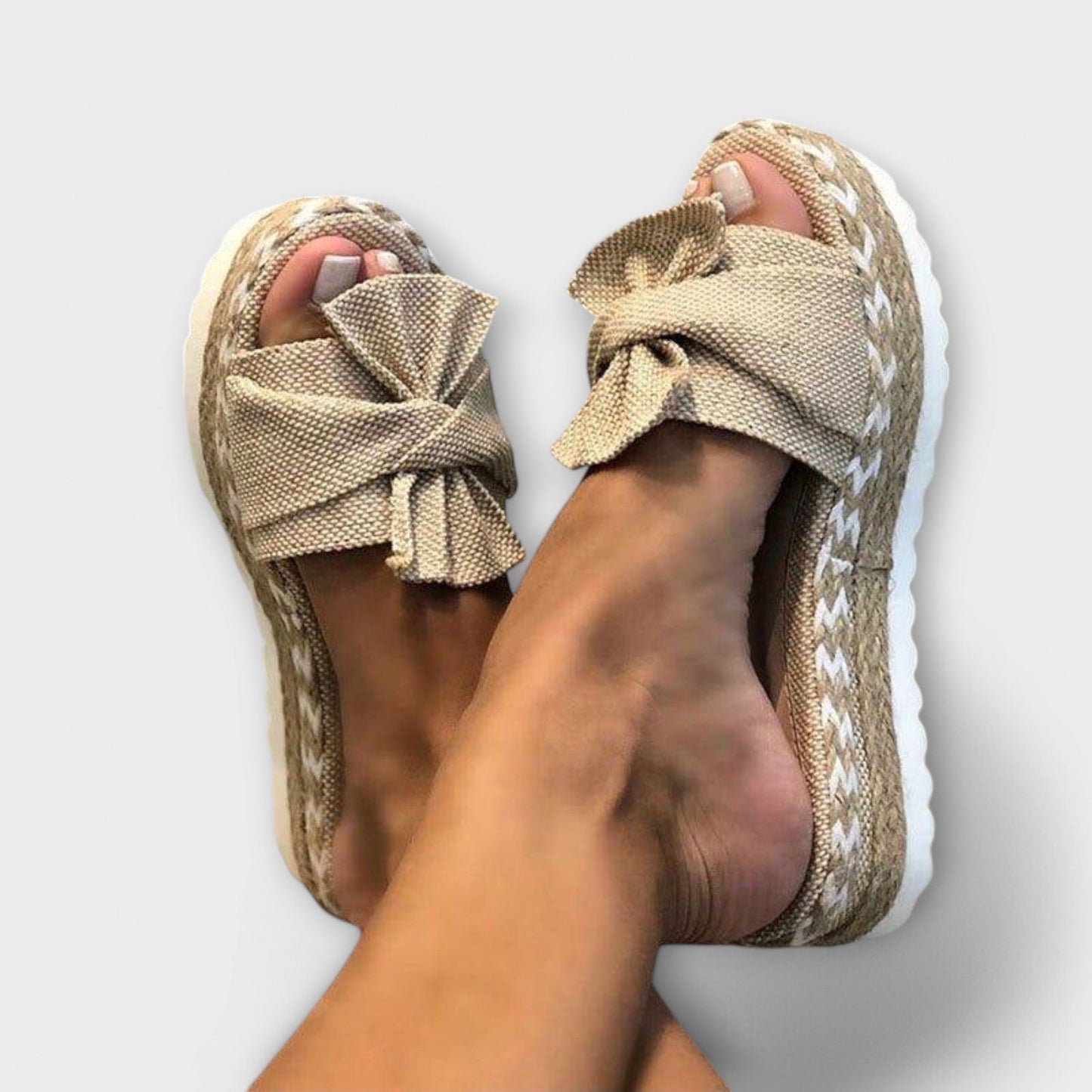Franka - Orthopädische Sandalen mit Fliege