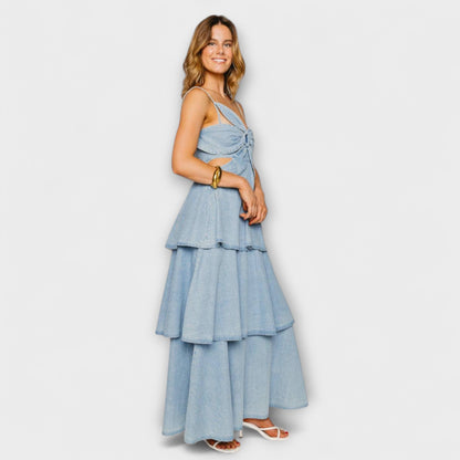 Elke - Außergewöhnliches Maxikleid