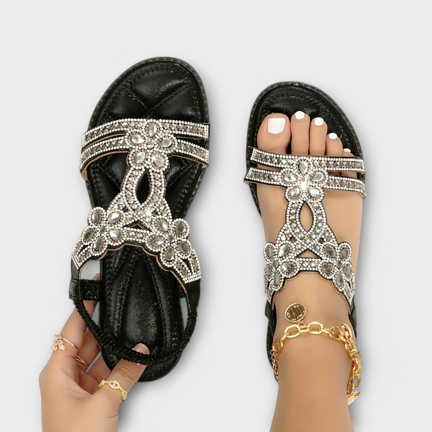 Blanka - Orthopädische Sandalen im Bohostyl