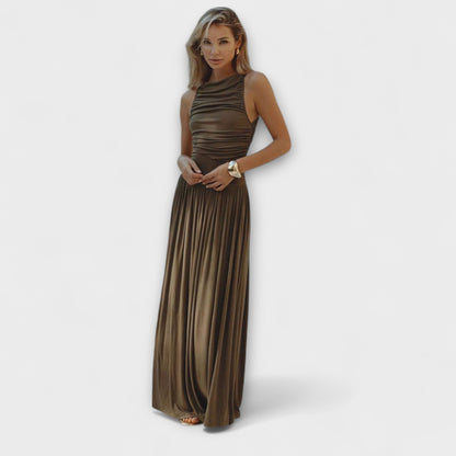 Lina-Marie - Langes Baumwoll-Maxikleid