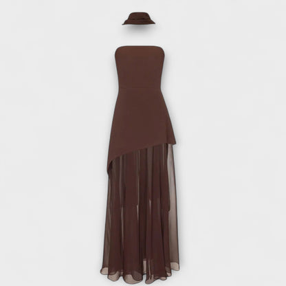 Meryem - Maxikleid aus Chiffon