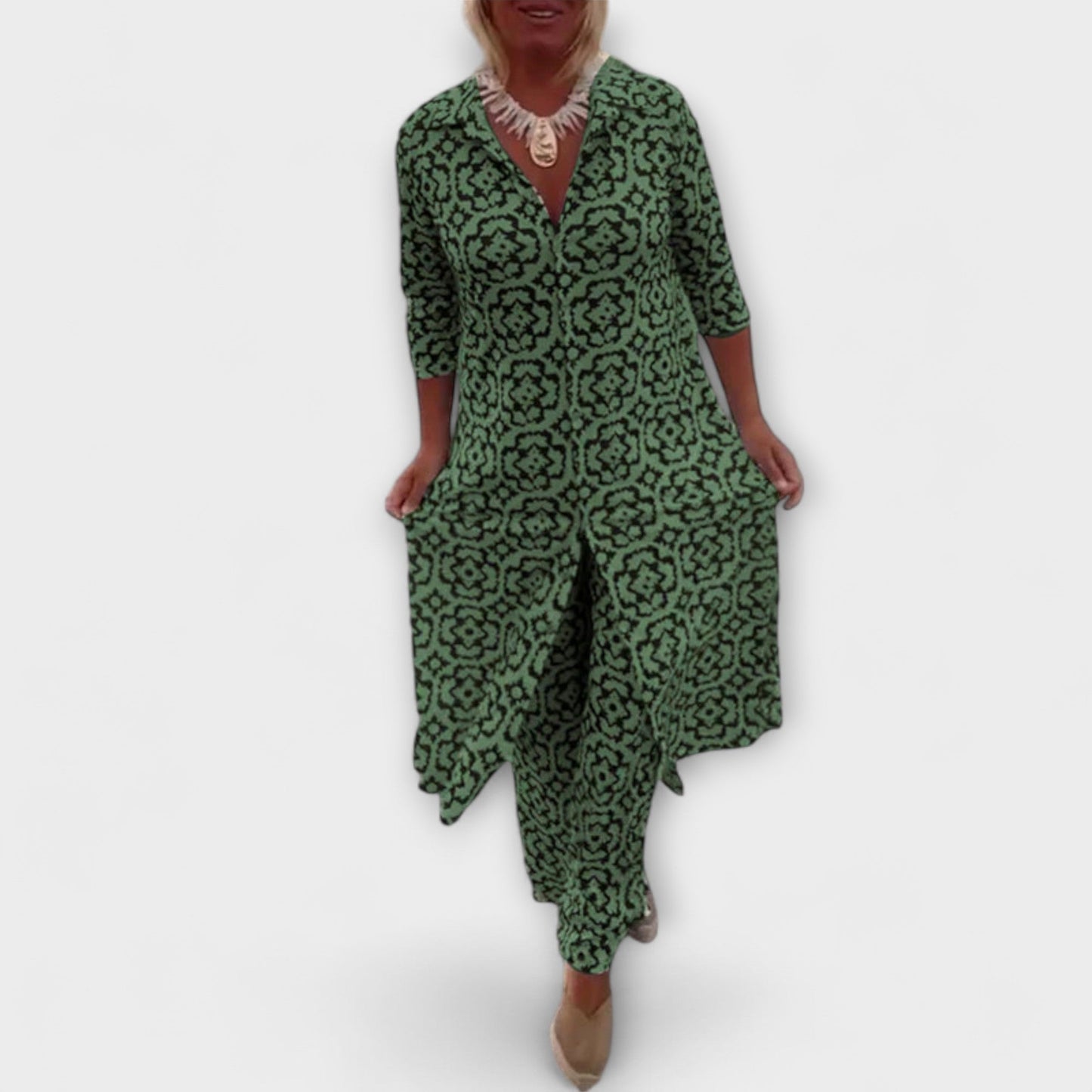 Camilla – Elegantes geometrisches Set