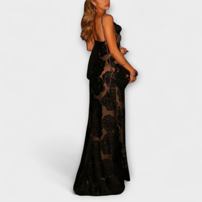 Benedikta - Florales Maxikleid