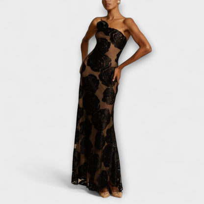 Benedikta - Florales Maxikleid