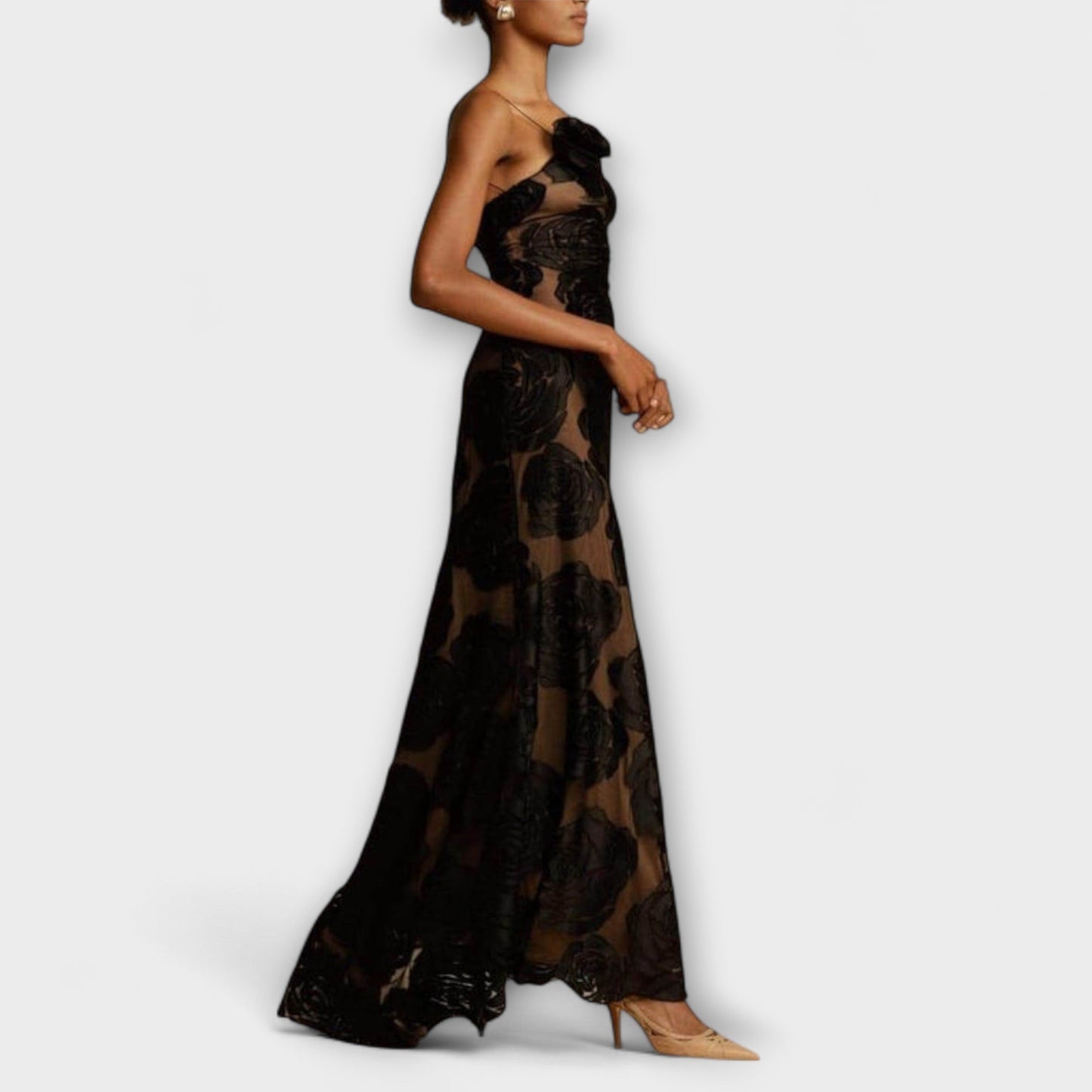 Benedikta - Florales Maxikleid