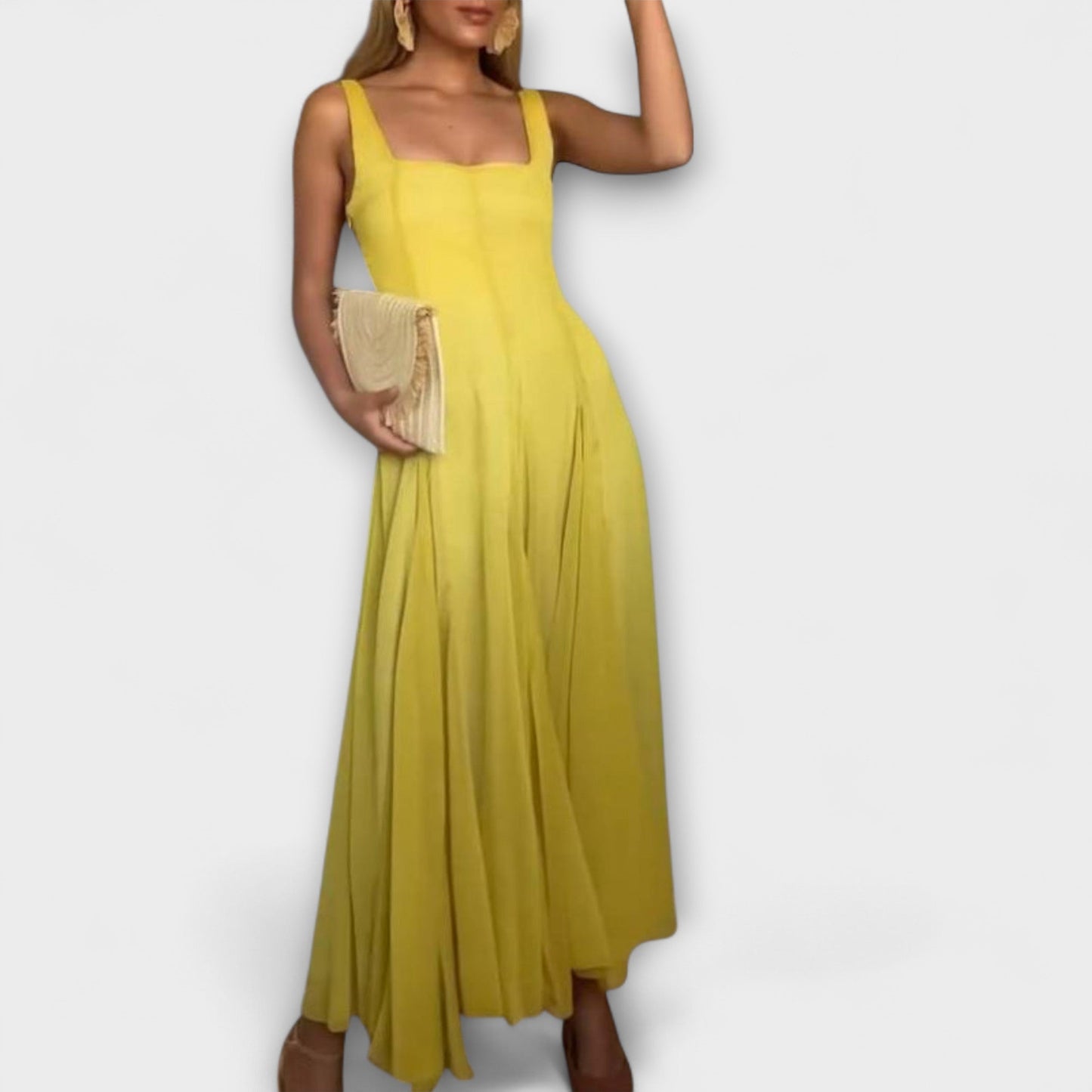 Sabrina - Kleid mit quadratischem Ausschnitt 