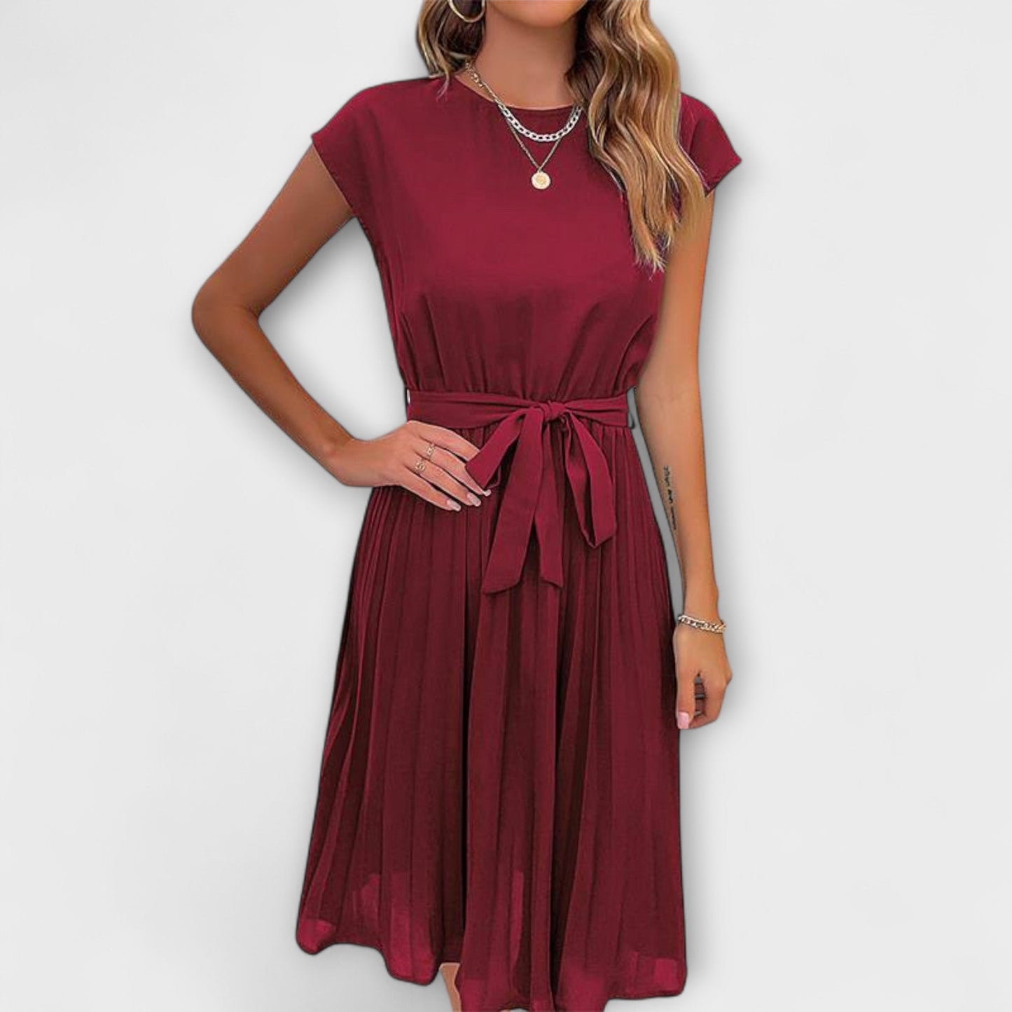 Wilhelma - Elegantes Midikleid 
