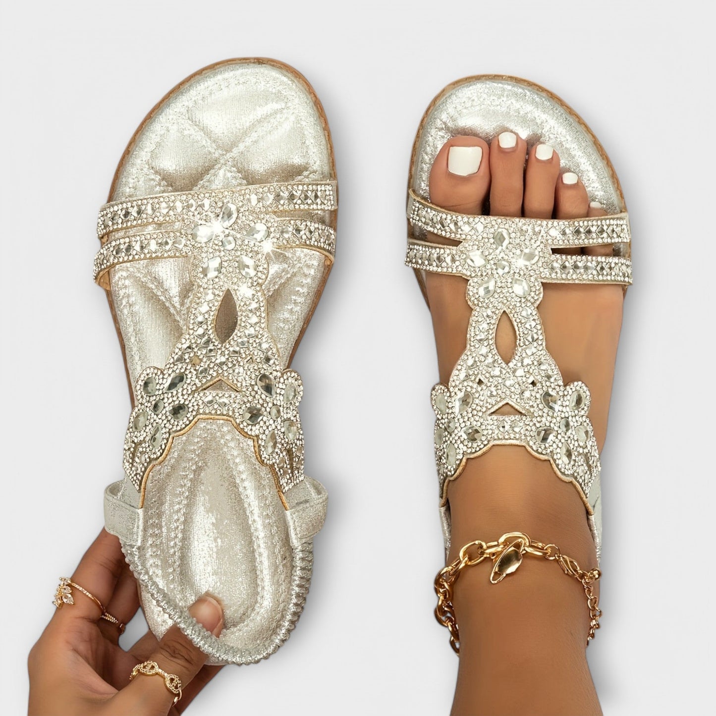 Blanka - Orthopädische Sandalen im Bohostyl