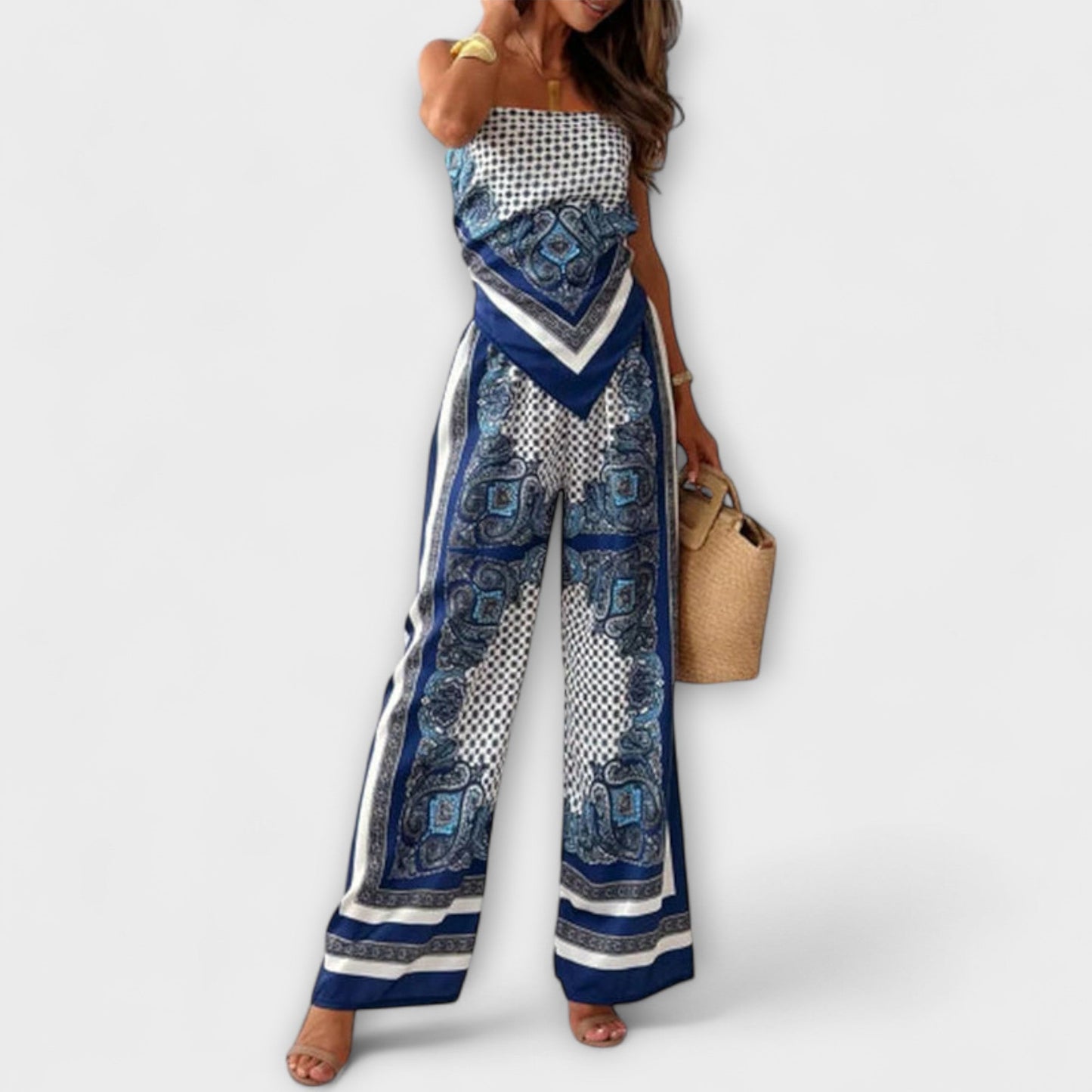 Maja - Schickes Schnürwesten und Hosen Set