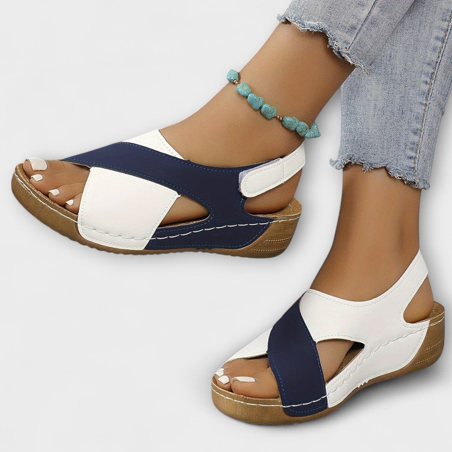 Aby – Orthopädische, atmosphärische Wandersandalen für Damen