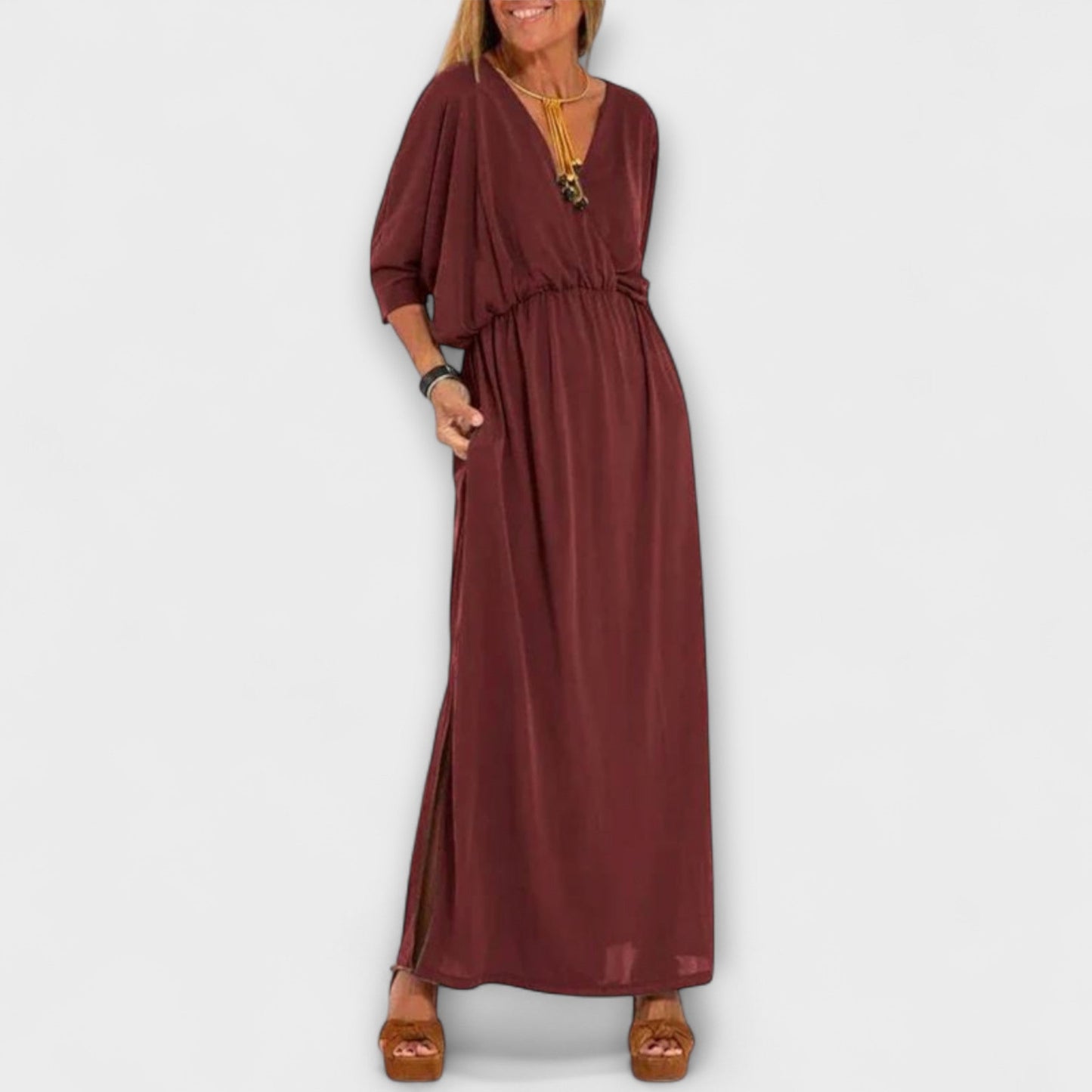 Merle - Vintage Maxikleid