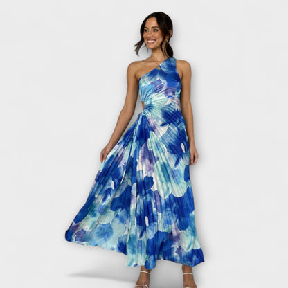 Marisa - Elegantes Cut-Out Maxikleid