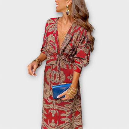 Hilde - Elegantes Kleid mit langen Ärmeln 