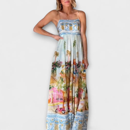 Julia - Aracati Multicolor Maxikleid