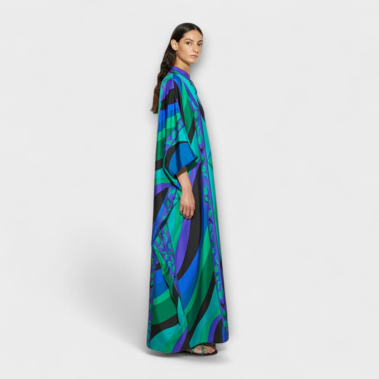 Isabella – Lebendiger Psychedelic-Kaftan 