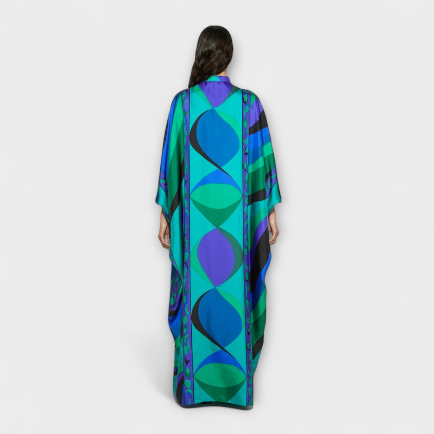 Isabella – Lebendiger Psychedelic-Kaftan 