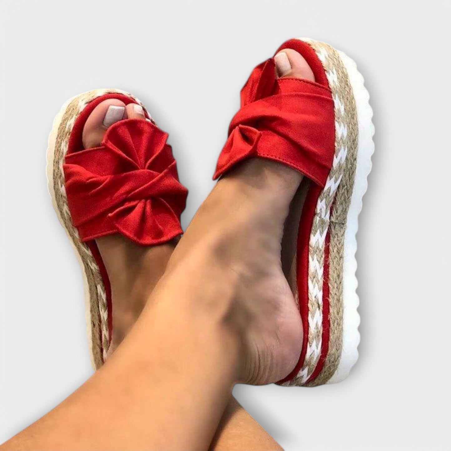 Franka - Orthopädische Sandalen mit Fliege