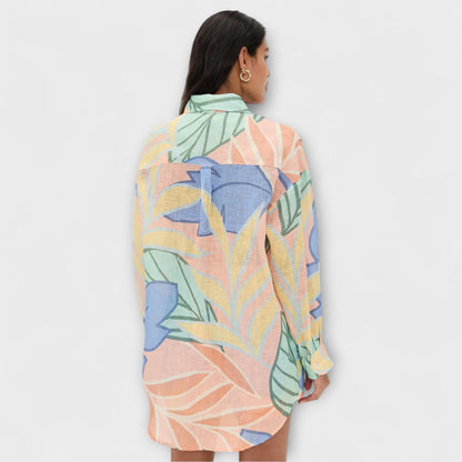 Mary – Tropisches Blattdruck Kurzset von Playa Boyfriend