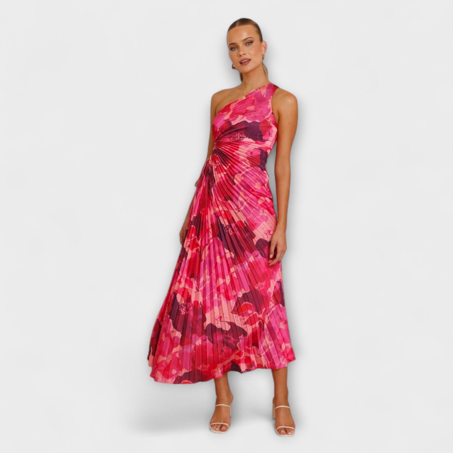 Marisa - Elegantes Cut-Out Maxikleid