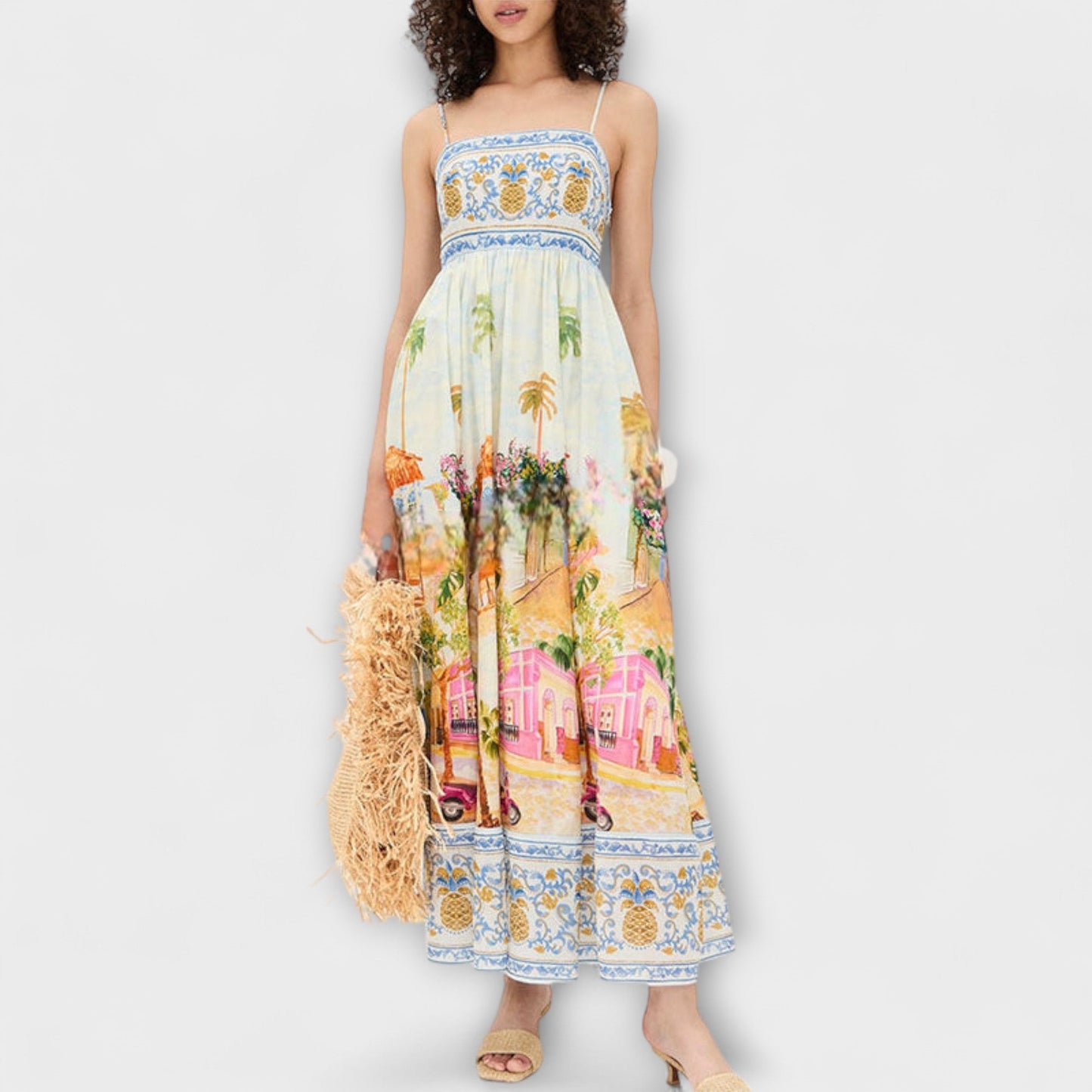 Julia - Aracati Multicolor Maxikleid