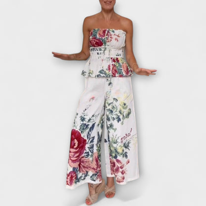 Loyce – Zweiteiliges Set mit Blumenmuster für den Sommer