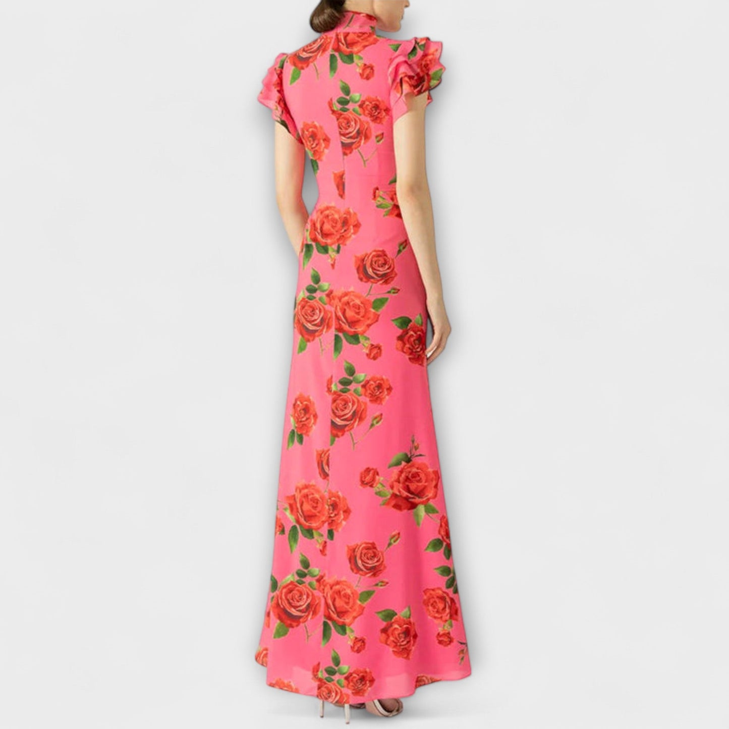 Alina - Maxikleid mit Blumendruck