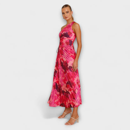 Marisa - Elegantes Cut-Out Maxikleid