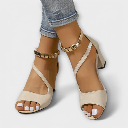 Wibke - Orthopädische Damen-Sommer-High-Heels